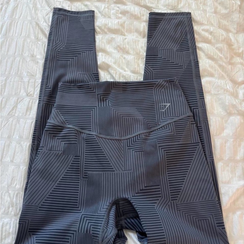 Gymshark Gray Patterned Leggings